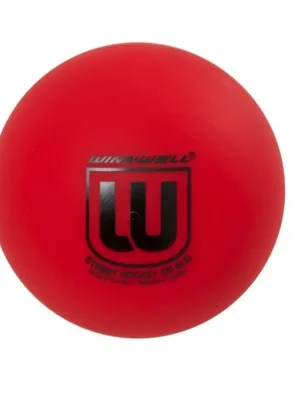 Sleva Winnwell hokejbalový balonek Hard, červená