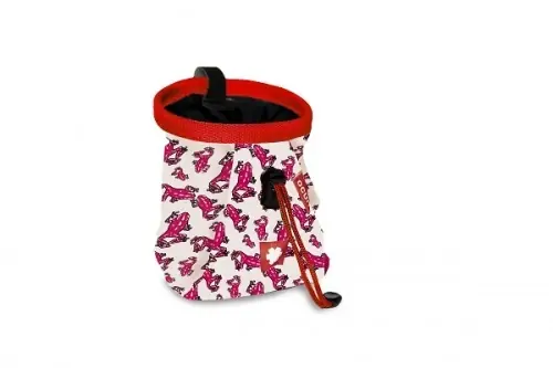 Víkendová Akce Ocún pytlík na magnezium Lucky Kid + Belt Frog Pink