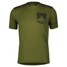 Super Cena Scott Tee M‘s Gravel 20 SS, smoked green/frost green