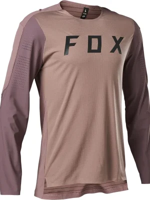 Fox cyklo dres MTB Flexair Pro Ls Jersey, Plum Perfect Sezónní Sleva