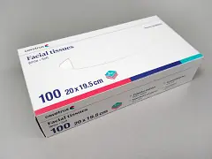 Papírové kapesníky COVETRUS Facial Tissue 100 ks 2vrstvé Vrácení Zdarma