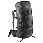 Turistický expediční batoh DEUTER Aircontact Lite 50 + 10l graphite/black Finální Výprodej