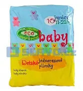 Dětské pleny Eco Baby Junior 11-25 kg 10 ks Cenová Bomba