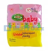Dětské pleny Eco Baby Midi 5-11 kg 100 ks Poslední Šance