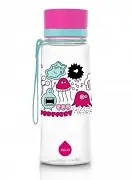 Cenově Výhodný EKO plastová láhev EQUA Monsters Pink/Turquoise 600 ml