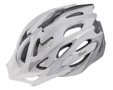 Cenový Hit Cyklistická helma ETAPE Venus - bílá/stříbrná mat - vel. S/M