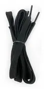 Tovární Cena Tkaničky do bot FLORES Lace Flat - černá - 90 cm