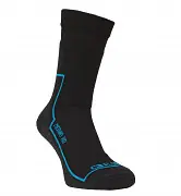 Ponožky FLORES Merino HD - černá/modrá - vel. 39-41 Akce