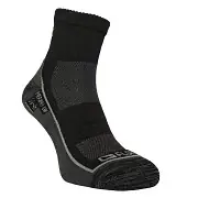 Nejlepší Volba Merino ponožky FLORES Merino LW - černá/šedá - vel. 36-38