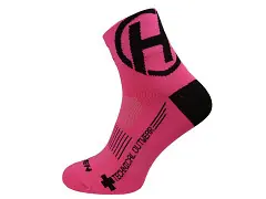 Přímo Od Výrobce Cyklo ponožky HAVEN Lite Silver Neo - pink (balení 2 párů) - vel. 34–36