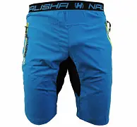 Cyklistické kraťasy HAVEN Nalisha Short - blue/yellow - vel. S Sezónní Sleva