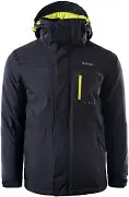 Akce Pánská lyžařská bunda HI-TEC Bicco II - black/yellow green - vel. M