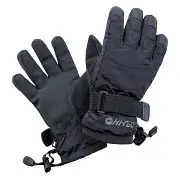 Vysoce Kvalitní Lyžařské rukavice HI-TEC Felman JR - black - vel. S/M