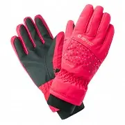 Top Prodej Lyžařské rukavice HI-TEC Flam JR - rose red/beet red - vel. S/M
