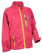 Dětská softshellová bunda HI-TEC Grot Kids - bright pink - vel. 128 Výprodej