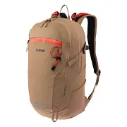Turistický batoh HI-TEC Highlander 25 - light brown/orange Akce