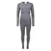 Dětský funkční komplet HI-TEC Hikro Set JR - grey/dark grey - vel. 140/152 Aktuální