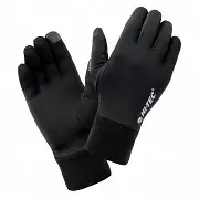 Akční Nabídka Běžecké rukavice HI-TEC Janni - black - vel. S/M