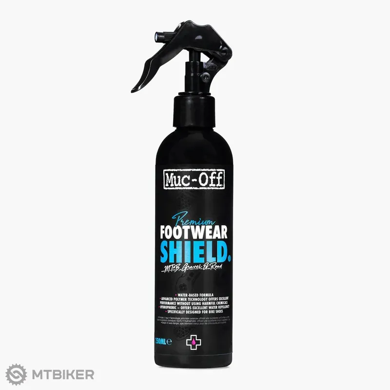 Muc-Off Premium Footwear Shield ochranný sprej na tretry, 250ml Finální Výprodej