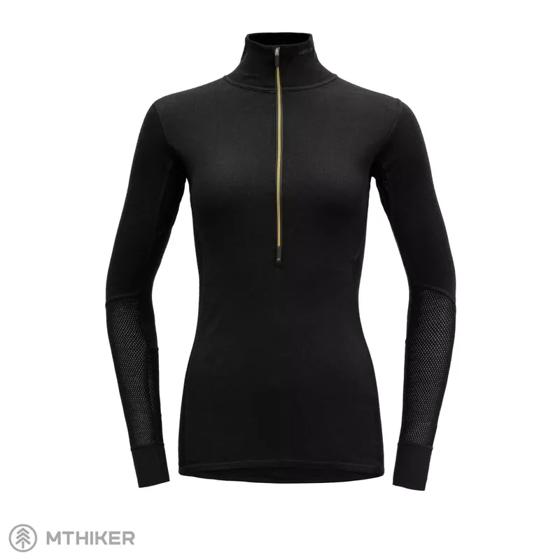 Devold Wool Mesh 190 Zip Neck dámské termo triko, caviar Odeslání Ihned