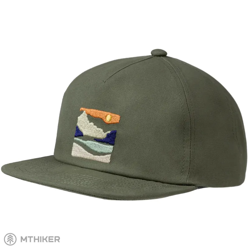 BUFF snapback dětská kšiltovka, khaki Must-Have