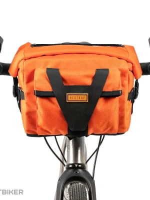 Restrap Bar Pack taška na řidítka, 10 l, oranžová Oblíbený