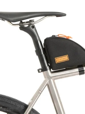Restrap Rear Top Tube Bag taška na rám, 1 l, černá Nízká Cena