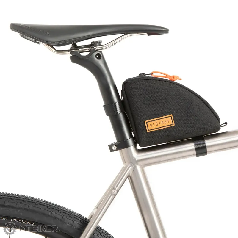 Restrap Rear Top Tube Bag taška na rám, 1 l, černá Nízká Cena