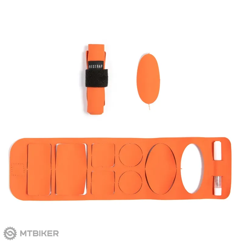 Restrap Tyre Boot Kit opravný set, oranžová Víkendová Akce