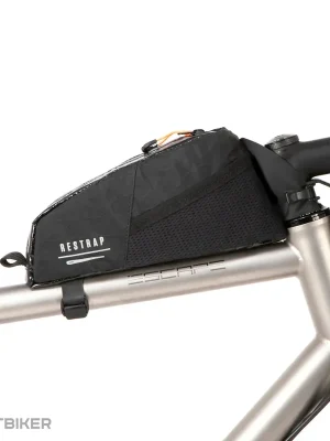 Must-Have Restrap Race Top Tube Bag taška na rám, 1.2 l, černá