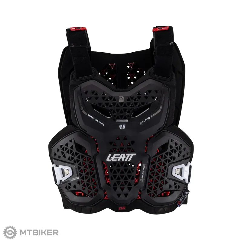 Autentický Leatt 4.5 Evo chránič trupu, černý