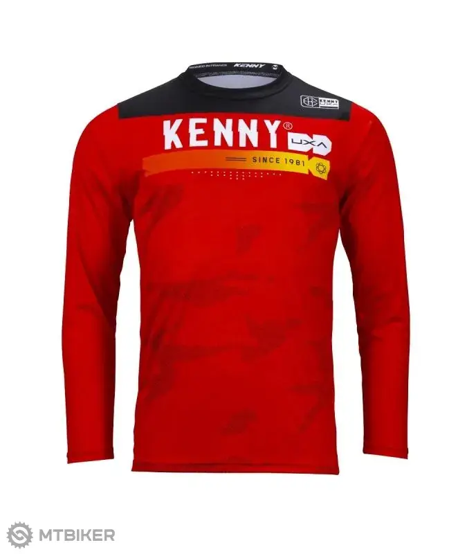Kenny ELITE dres, červená Rychlé Dodání