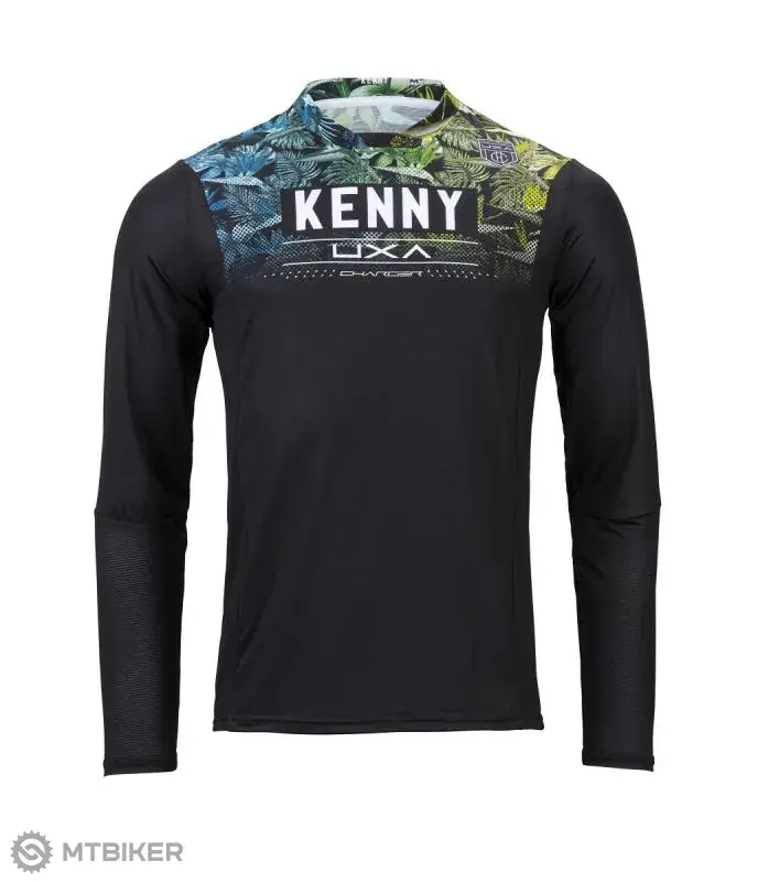 Tovární Cena Kenny CHARGER dres, černá/květový vzor