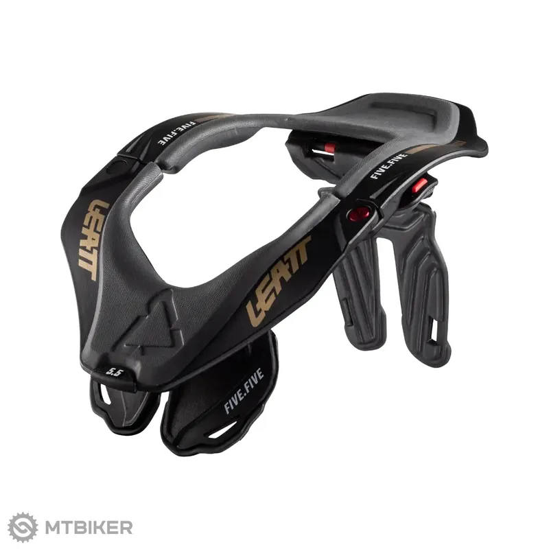 Leatt Neck Brace 5.5 Junior dětský chránič krku, stealth Zlevněný
