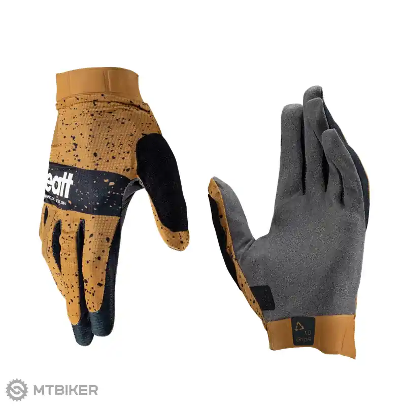 Levný Leatt MTB 1.0 GripR dětské rukavice, rust