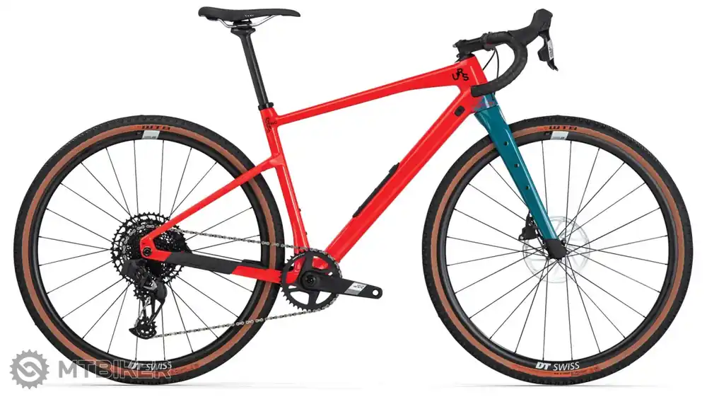 BMC URS TWO 28 kolo, neon red/dark petrol Nová Kolekce
