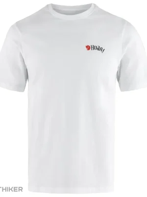 Fjällräven Hoja tričko, bílé Levný