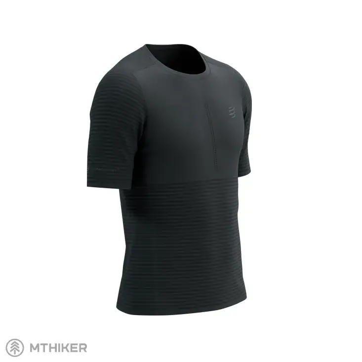 Rychlé Dodání COMPRESSPORT Pro Racing SS tričko, černá