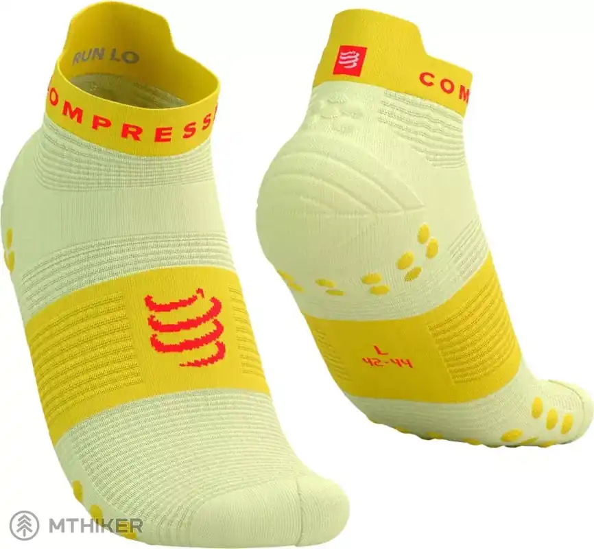 COMPRESSPORT Pro Racing Socks v4.0 Run Low ponožky, elf yellow/fluo red Kup Teď