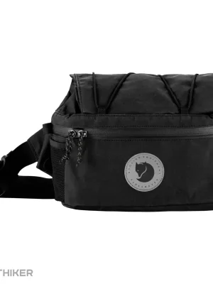 Hit Sezóny Fjällräven Hoja Expandable Hip Pack ledvinka, 4.5 l, černá