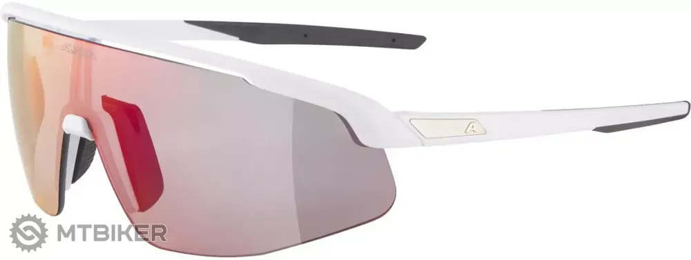 ALPINA TURBO PRO QV brýle, white matt/rainbow Hit Sezóny