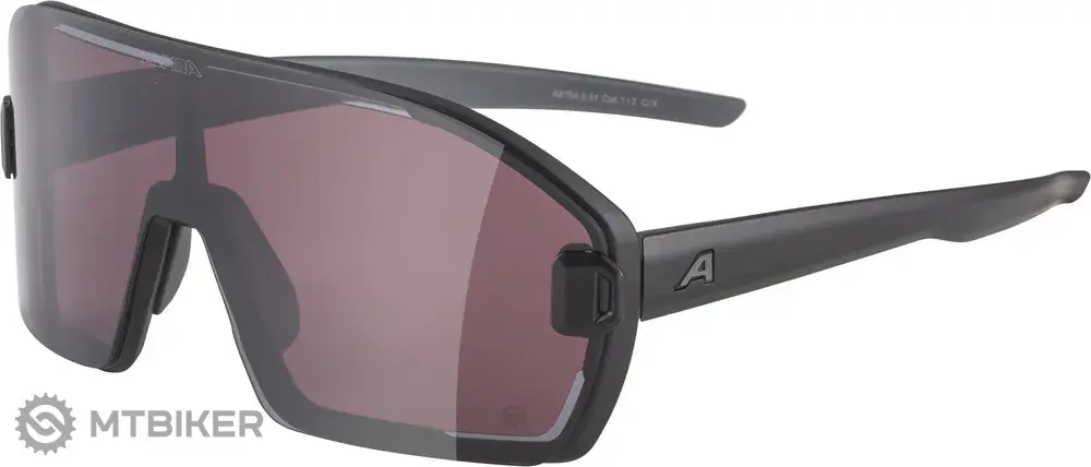 ALPINA Bonfire Mag Q brýle, black matt/Q+black Ověřený
