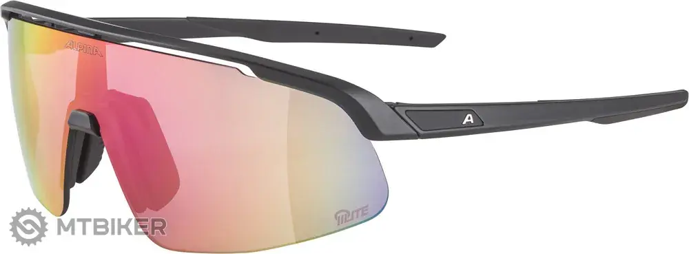 ALPINA TURBO PRO S brýle Q-LITE, black metallic matt/pink Super Cena