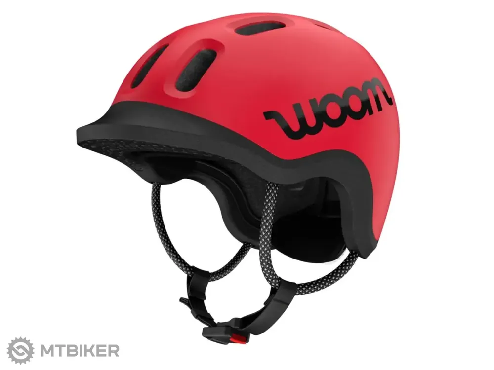 woom READY dětská přilba, červená Must-Have