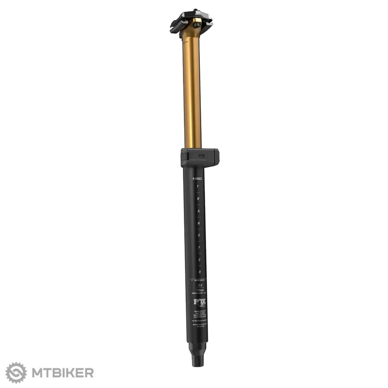 Ověřený FOX Transfer Neo Factory teleskopická sedlovka, Ø-34.9 mm, 524 mm/200 mm