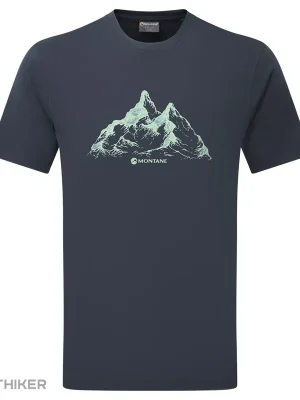 Montane DUAL MOUNTAIN tričko, eclipse blue Must-Have