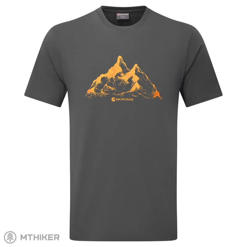 Hit Sezóny Montane DUAL MOUNTAIN tričko, midnight grey