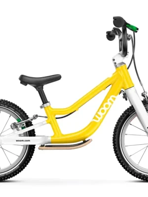 woom GO 1 Plus 14 dětské odrážedlo, vibrant yellow Omezená Nabídka