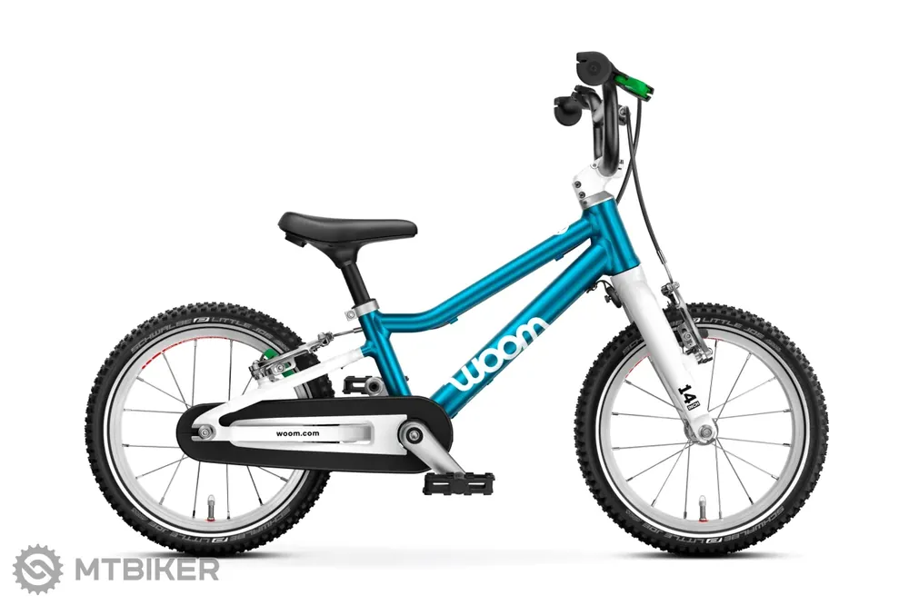 Finální Výprodej woom GO 2 14 dětské kolo, metallic blue