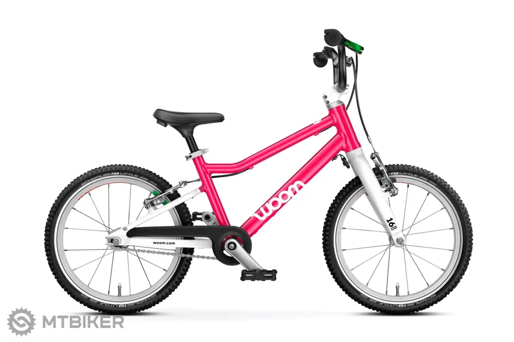 Nízká Cena woom GO 3 16 dětské kolo hot pink